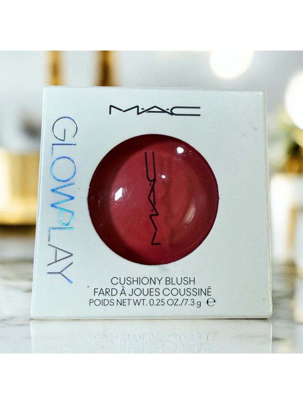 MAC Cushiony Blush, Heat Index, 0.25 oz new